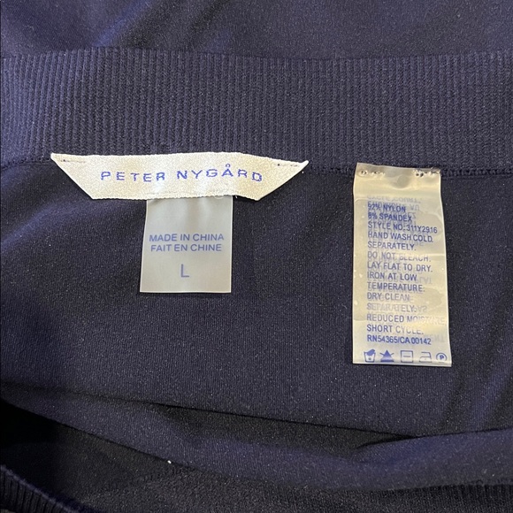 Peter Nygard Nay Blue Leggings - Picture 6 of 6